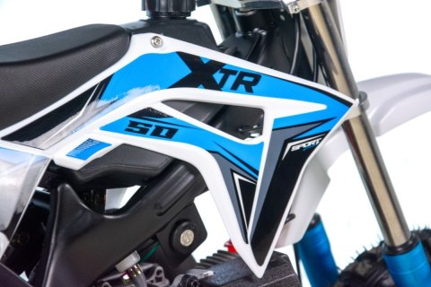 Mini Cross XTR 701 49cm3 pull-start niebieski