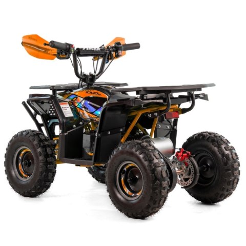 Mini Quad Elektryczny ASIX E-M10 1000W pomarańczowy