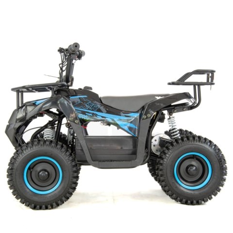 Mini Quad Elektryczny XTR E-M9 800W niebieski