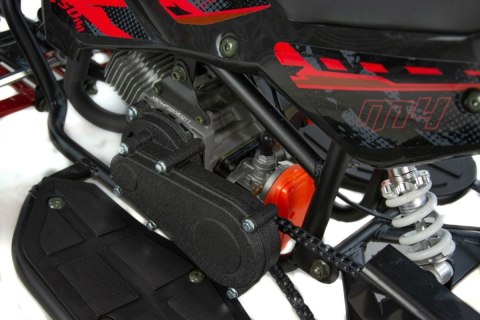 Mini Quad XTR M4 49cm3 pull-start czerwony
