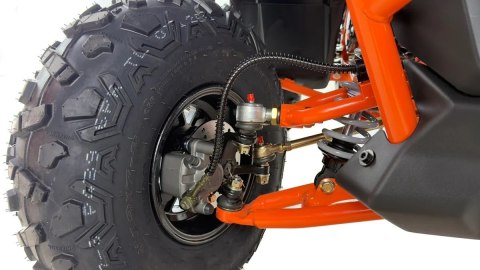 Quad ASIX COMMANDER 125 4T 3+R półautomat (2.gen) czerwony