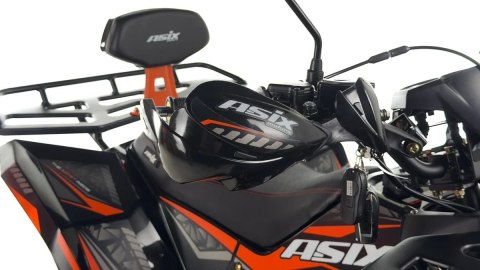 Quad ASIX COMMANDER 125 4T 3+R półautomat (2.gen) czerwony