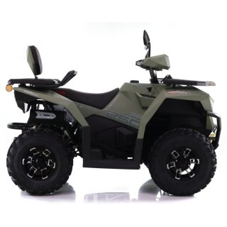 Quad ASIX CYBER 250 4T T3B homologacja drogowa zielony
