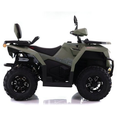 Quad ASIX CYBER 250 4T T3B homologacja drogowa zielony