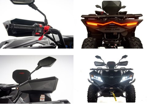 Quad ASIX CYBER 250 4T T3B homologacja drogowa zielony