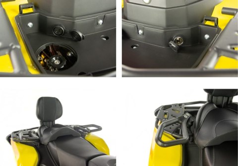 Quad ASIX GLADIATOR 300 4T szary