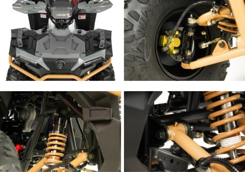 Quad ASIX GRIZZLY 125 4T 1+R automat szary