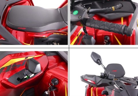 Quad ASIX TYTAN 200RR 4T czerwony