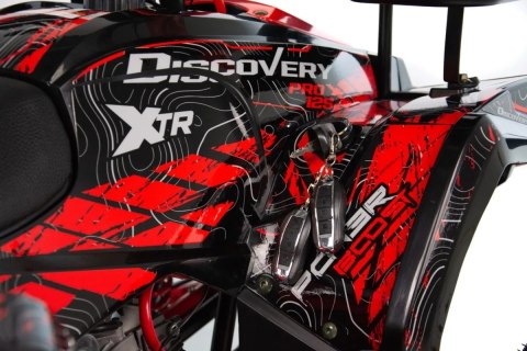 Quad XTR DISCOVERY PRO 125 4T 1+R automat niebieski
