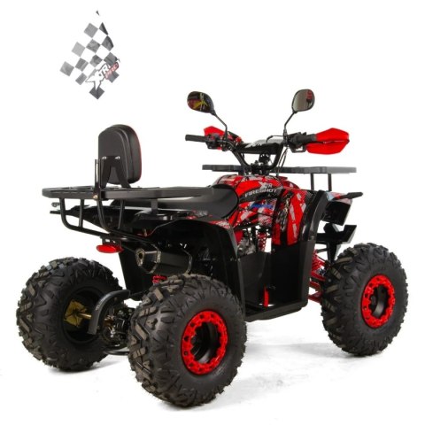 Quad XTR FIRESHOT PRO 125 4T 3+R półautomat czerwony