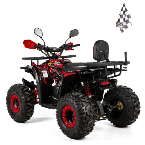 Quad XTR STORM PRO 125 4T 1+R automat czerwony