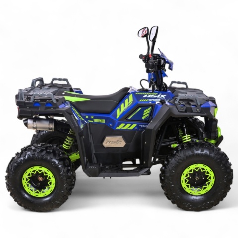 Quad ASIX GRIZZLY 125 4T 1+R automat niebieski