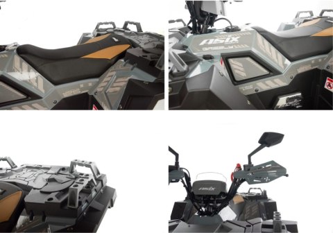 Quad ASIX GRIZZLY 125 4T 3+R półautomat pomarańczowy